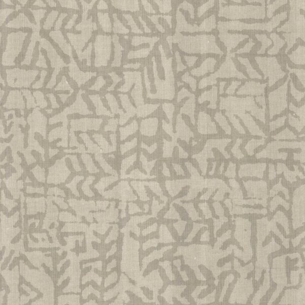 Beige and gray leaf patterned fabric, Premium fabric in India, Pure Concept Home