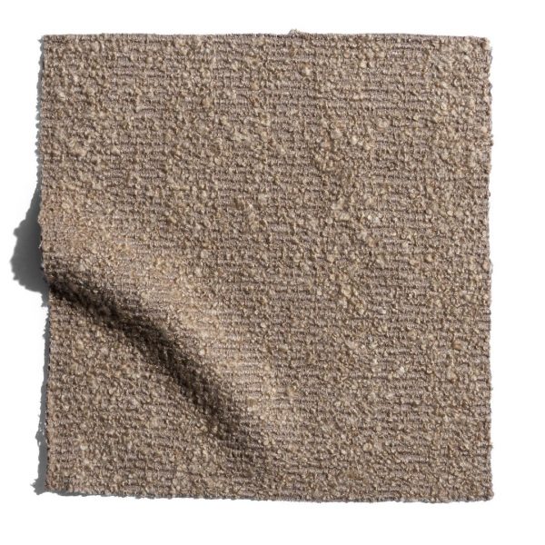 Beige carpet on light brown background, perfect for pure concept home decor. Fabric online in Mumbai