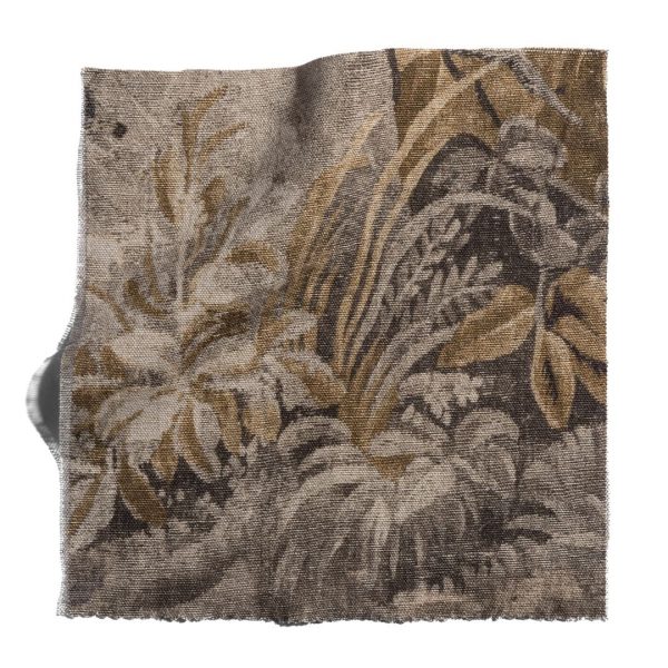 Gray and gold floral print towel, perfect for adding elegance to your bathroom decor. Available online in Mumbai