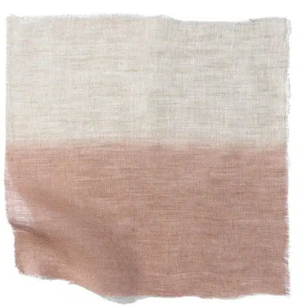 KOTO Blush and Lilac Linen Fabric – Ombre Sheer Drapery