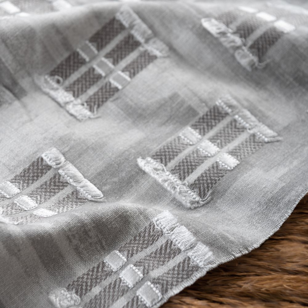 Designer Upholstery Fabric – BELLINDE in Ash & Smoke Tones