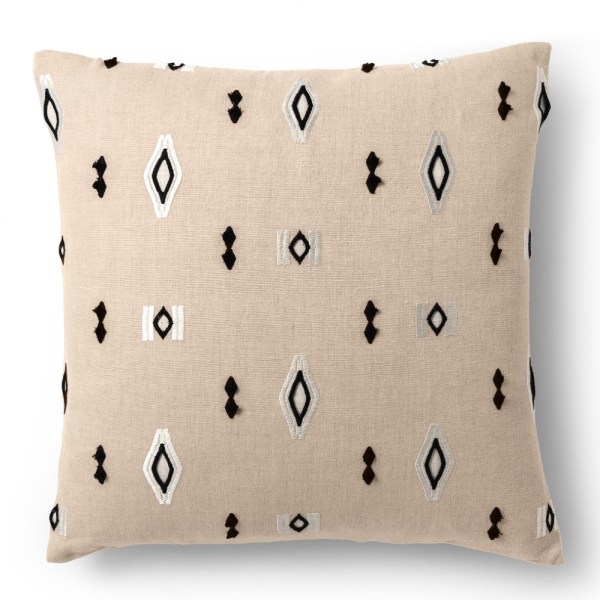Serene ivory cushion cover