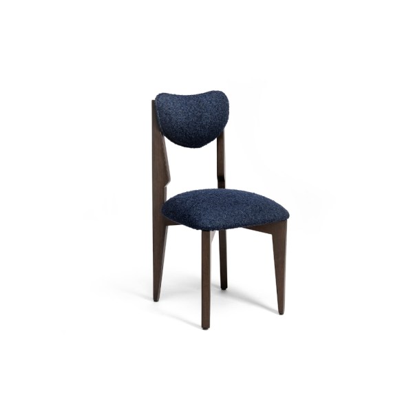 TOMO upholstered chair by The Pure Concept Home – modern design with plush upholstery and wooden frame.