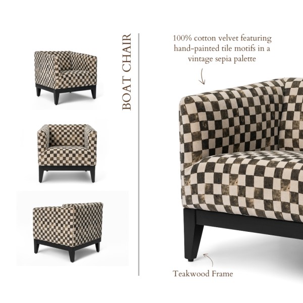 designer armchair