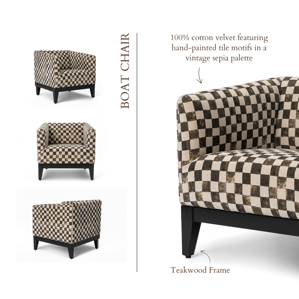 designer armchair