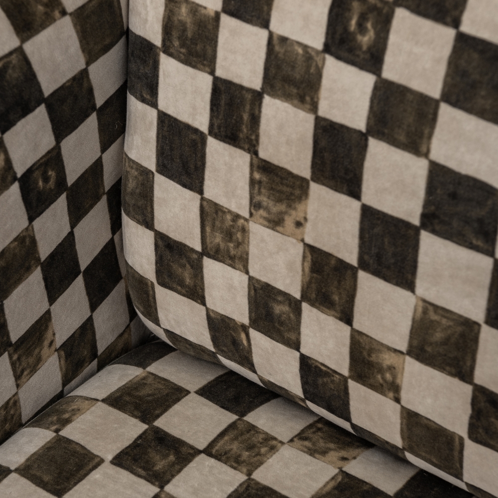upholstered armchairs