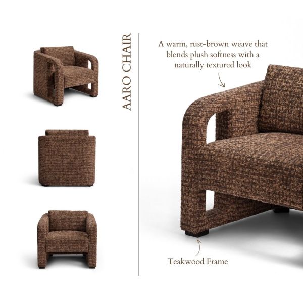 Buy Teakwood Chair online | AARO Teak Wood Armchair