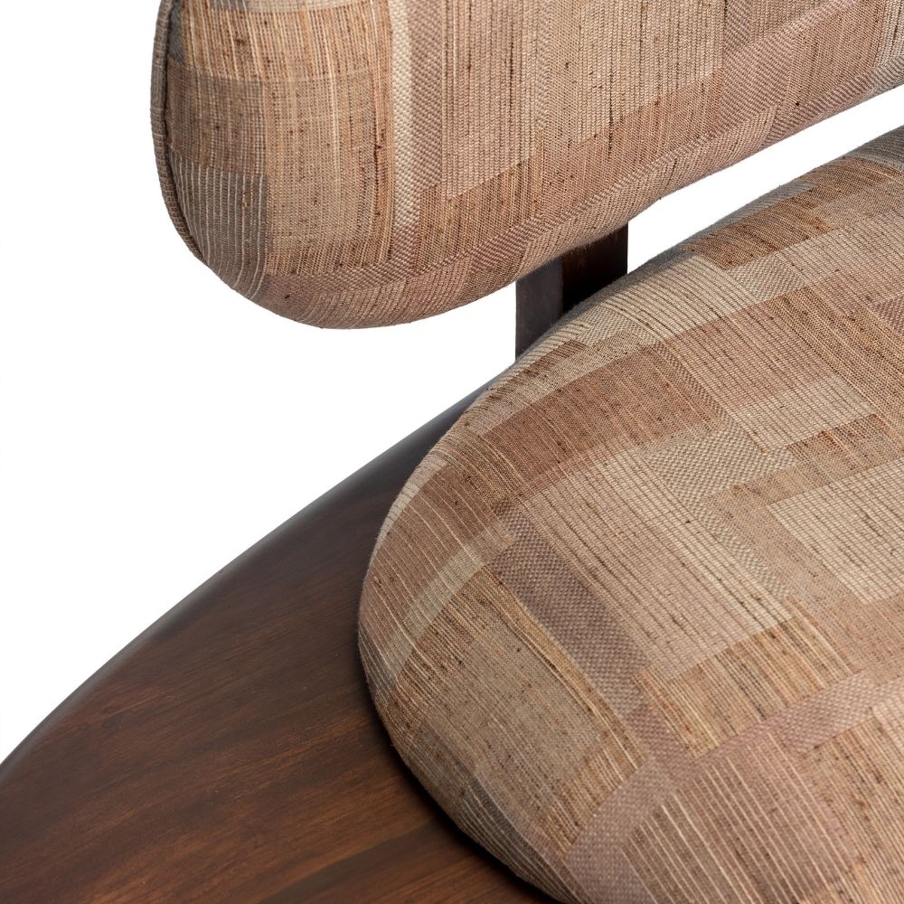 Wooden chair for living room in Mumbai | Arne Teak Bench